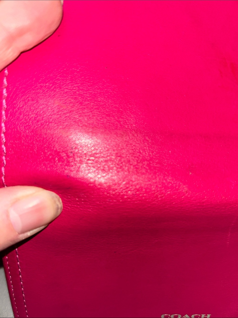 Coach Check Book Cover - Picture 4 of 5